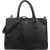 Prada Black Saffiano Leather Galleria Handbag