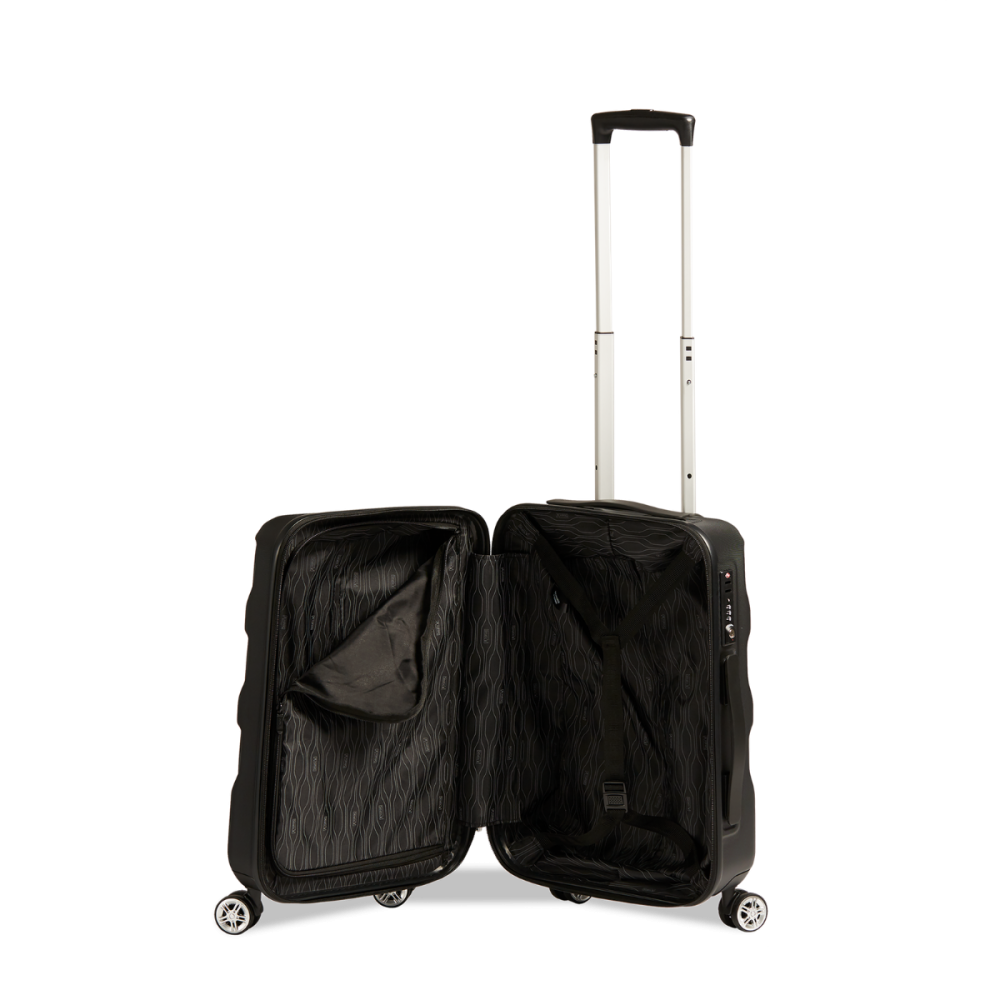 Hartschalen-Koffer S mit 4 Rollen, 55 cm, 36 Liter Arrow 2 - Black Hartschalen-Koffer S mit 4 Rollen, 55 cm, 36 Liter Arrow 2 - Black