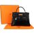 Hermès Noir Box Calf Leather Kelly 32 Handbag