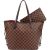 Louis Vuitton Monogram Damier Ebene Neverfull MM Shopper