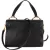 Miu Miu Black Madras Leather Top Handle Crossbody Bag