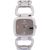 Gucci Silver Tone Horsebit 125.4 Diamonds Damenuhr
