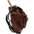 GUCCI Suede and Leather Bamboo Backpack