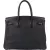 Hermès Noir Swift Leather Birkin 30 Handbag