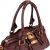 Chloé Bordeaux Leather Paddington Handbag