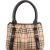 Burberry Haymarket Check Small Salisbury Tote Handbag