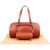 Louis Vuitton Cognac Epi Leather Soufflot Set Handbag