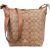 Coach Signature Canvas Monogram Val Crossbody Bag