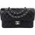 Chanel Quilted Caviar Leather Palladium Small Double Flap Shoulder Bag