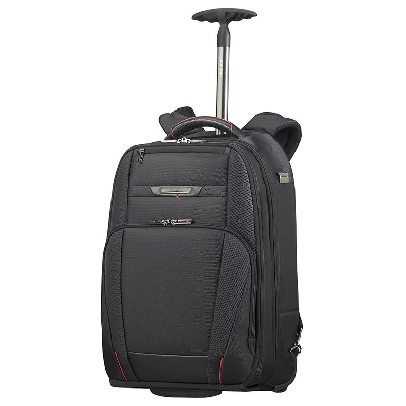 Rucksacktrolley mit 2 Rollen 17,3" RFID Pro-DLX5 28 Liter