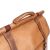 GUCCI Leather Vintage Web Stripe 55 Travel Bag