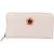 Fendi Leather Flowerland Zip-Around Wallet