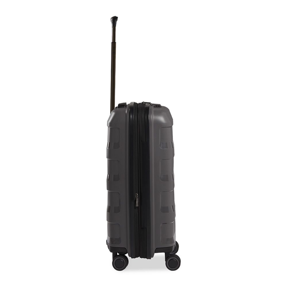 Straw + - Hard suitcase S (55 cm) - Dark Grey