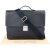 Louis Vuitton Bleu Taiga Leather Vassili PM Business Tasche