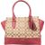 Coach Monogram Signature Canvas Legacy Candace Carryall Handbag