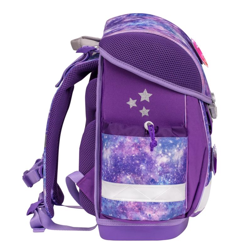 Classy ergonomic satchel set 5-piece - Violet Universe