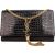 Saint Laurent Croc-Embossed Leather Kate Tassel Chain Crossbody Bag