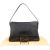 Fendi Black Leather Mamma Baguette Shoulder Bag