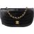 Chanel Lambskin Halfmoon Single Flap Shoulder Bag