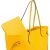Sac Neverfull MM Shopper Louis Vuitton en cuir Epi jaune