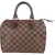 Louis Vuitton Monogram Damier Ebene Speedy 25 Boston Bag