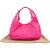 Bottega Veneta Pink Intrecciato Leather Campana Hobo Shoulder Bag