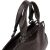 Cartier Brown Pebbled Leather Handbag