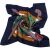 Hermès L'Art des Steppes Silk Carre 90 Tuch