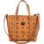 MCM Monogram Visetos Aren Mini Shopper
