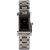 Fendi Silver Tone Classico Emblem FF Monogram 7600L Damenuhr