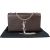 Saint Laurent Croc-Embossed Leather Kate Tassel Chain Crossbody Bag