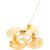 Chanel Golden Ouro Brooch