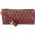Miu Miu Printed Leather Wristlet Pouch