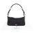 Prada Nylon Black Saffiano Leather Triangle Handbag