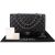 Chanel Quilted Caviar Leather Palladium Maxi Single Flap Crossbody Bag