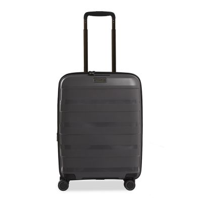 Straw + - Hard suitcase S (55 cm) - Dark Grey