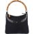 Gucci Monogram GG Studded Bamboo Hobo Handbag
