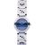 Fendi Silver Tone Emblem Bracelet 3050L Damenuhr