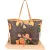 Louis Vuitton Monogram Canvas Limited Roses Neverfull MM Shopper