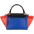 Céline Tricolor Leather Trapeze Handbag