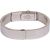 Fendi Monogram Classico Silver Zucca Pattern 3300L Damenuhr