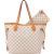 Louis Vuitton Monogram Damier Azur Canvas Neverfull MM Shopper