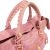 Balenciaga Pink Leather Giant City Handbag