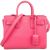 Saint Laurent Pink Calfskin Nano Sac De Jour Handbag