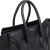 Céline Black Grained Leather Luggage Handbag
