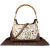Gucci Special Floral Bamboo Handbag
