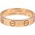 Cartier Au 750 Gold LOVE Wedding Band Ring (#49)