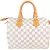 Louis Vuitton Damier Azur Monogram Speedy 25 Boston Bag