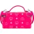 MCM Monogram Visetos Mini Rockstar Vanity Case Crossbody Bag