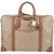 Gucci - GG Supreme Zip Around 55 Reisetasche
